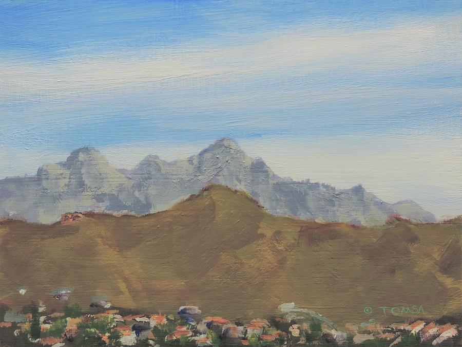 Sunnyslope Vista Painting by Bill Tomsa