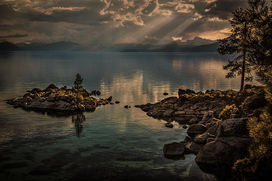 Sunrays on the Lake by Rick Strobaugh Sunrays on the Lake by Rick Strobaugh
