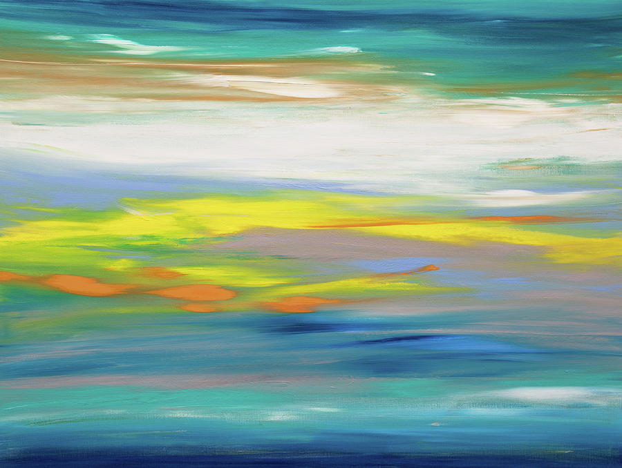 Abstract Painting - Sunrise 38 by Hilary Winfield