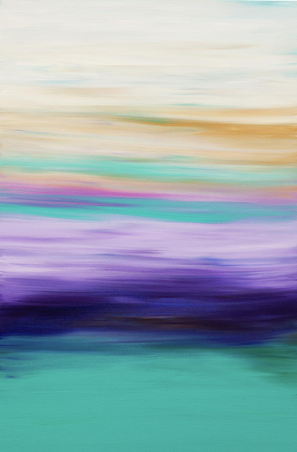 Abstract Painting - Sunrise 43 by Hilary Winfield