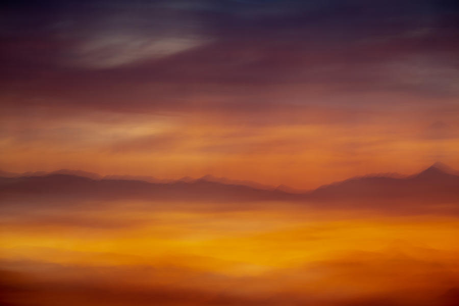 Sunrise Abstract Photograph by Olivier Catherine