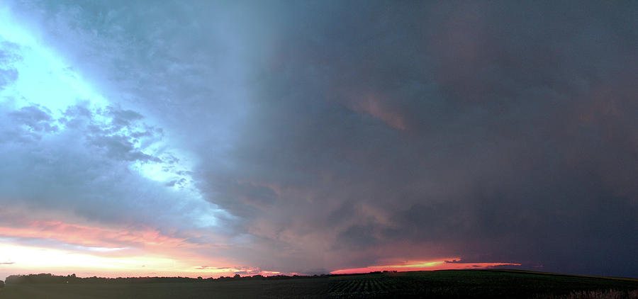 Sunrise and Storm 002 Photograph by NebraskaSC
