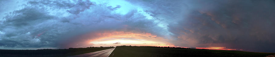 Sunrise and Storm 004 Photograph by NebraskaSC