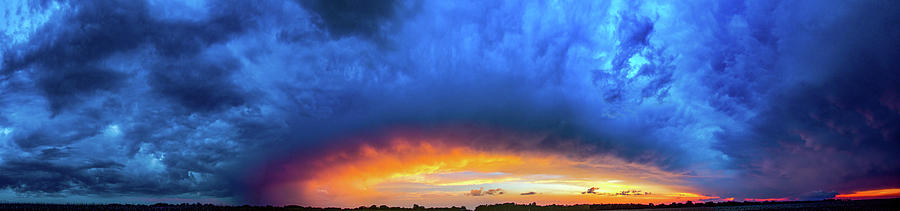 Sunrise and Storm 005 Photograph by NebraskaSC