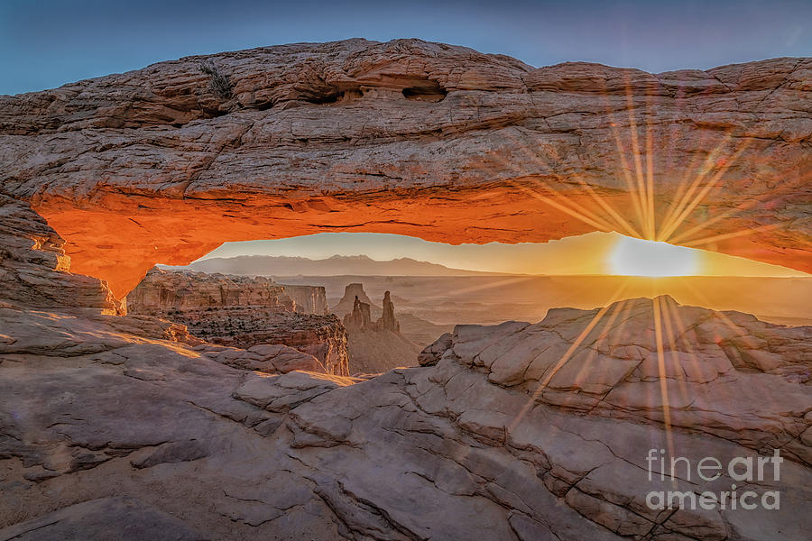 Sunrise Arch Photograph by Melissa Lipton