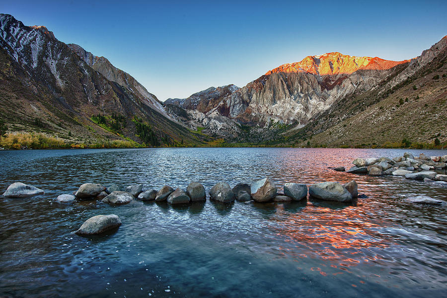 Sunrise At Convict Lake Photograph by Mimi Ditchie Photography | Fine ...