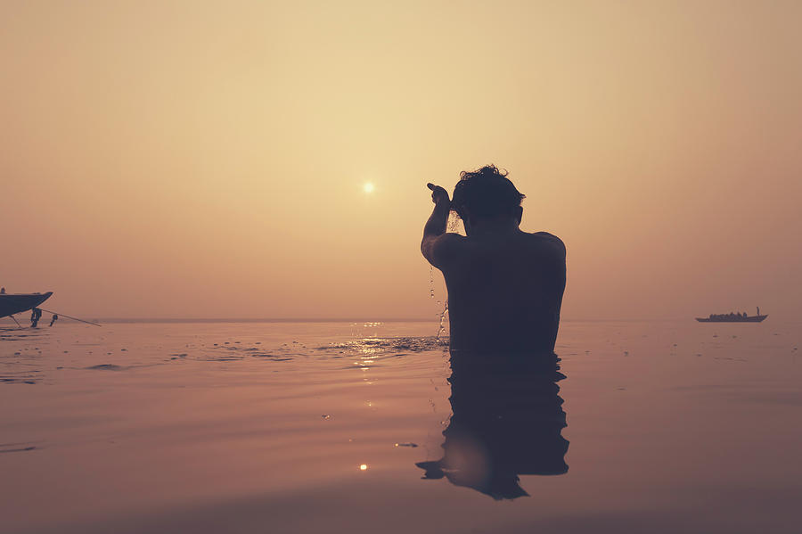 Sunrise at Ganges River, Varanasi by Mahesh Balasubramanian Sunrise at Ganges River, Varanasi by Mahesh Balasubramanian