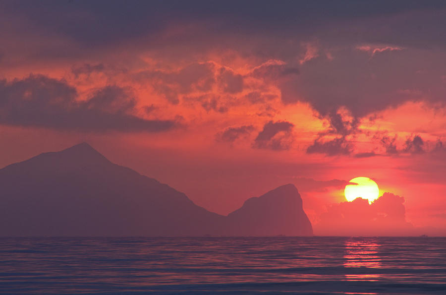 Sunrise At Guishan Island Photograph by Joyoyo Chen