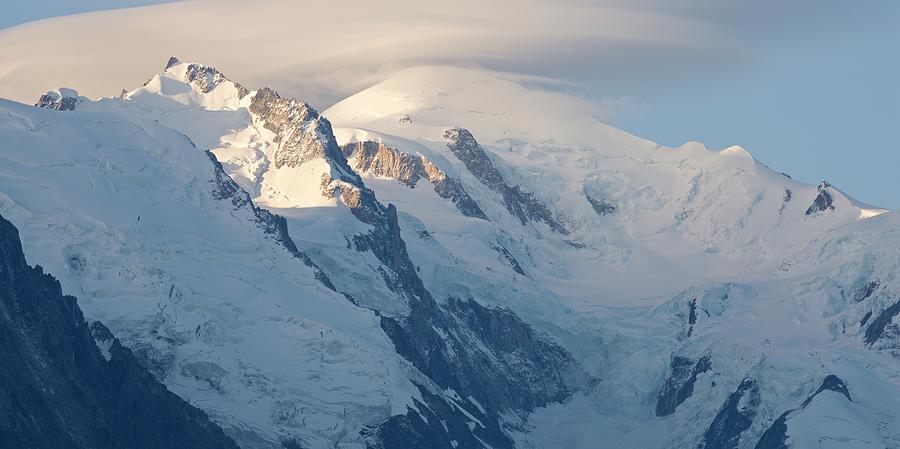 Sunrise at Mont Blanc Photograph by Stephen Taylor