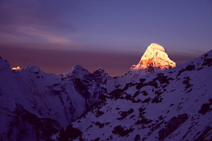 Sunrise At Mt. Ama Dablam Photograph by Pal Teravagimov Photography