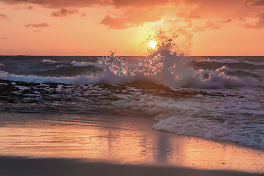 Sunrise at Ocean Reef Photograph by Joe Kopp