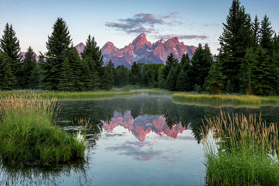 Sunrise at Schwabacher Photograph by Ronnie And Frances Howard