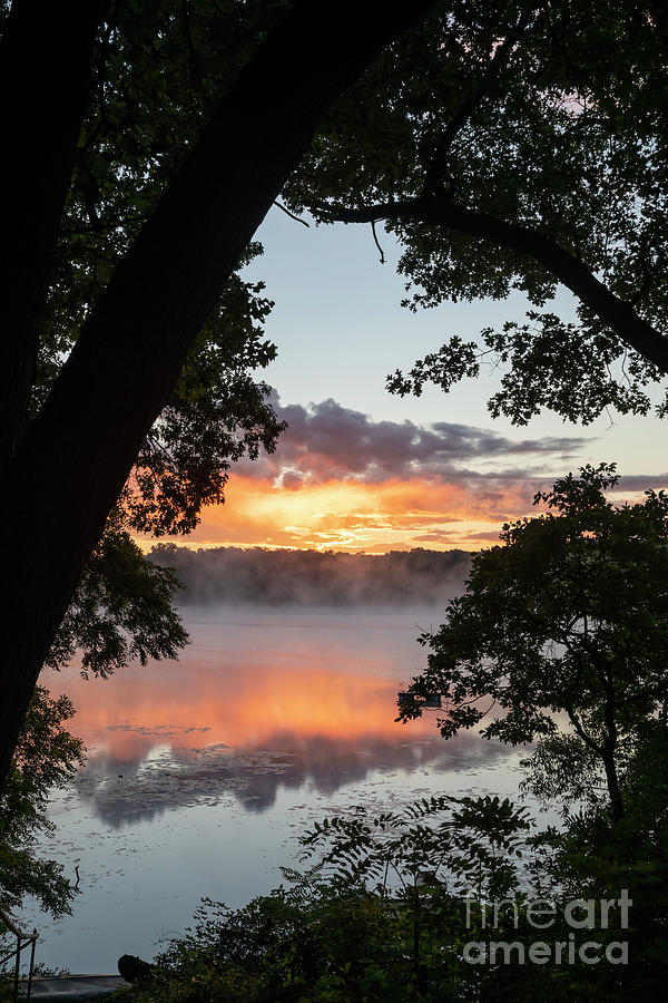 Sunrise At Stewart Lake Photograph by Jim West/science Photo Library