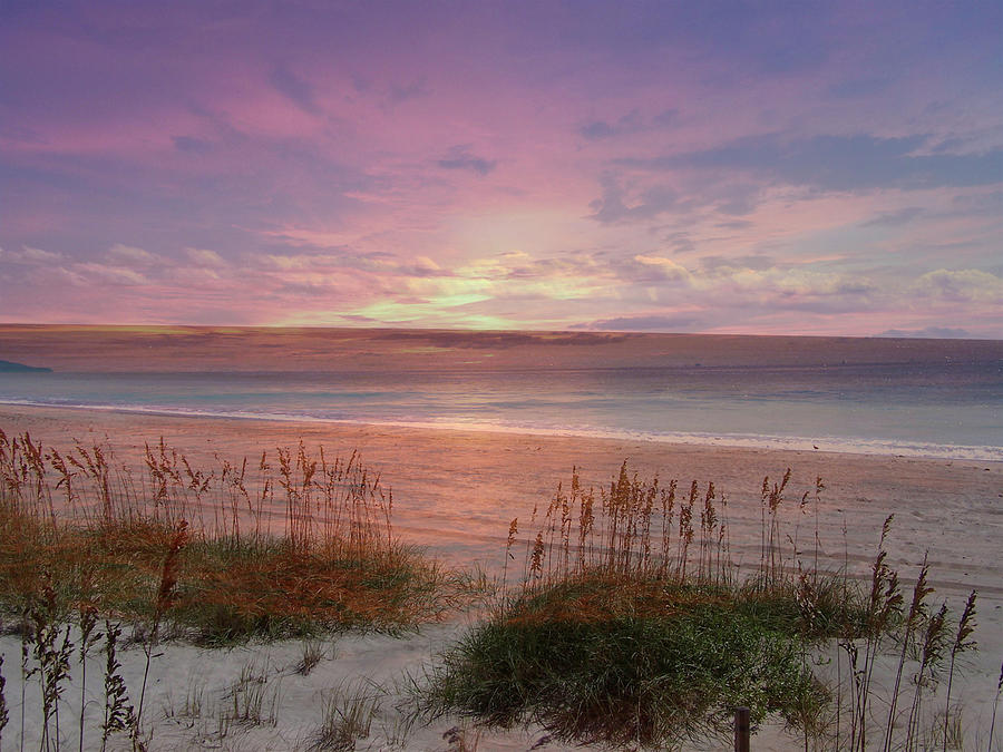 Sunrise At The Beach Photograph by Sandi OReilly