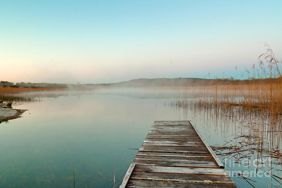 Country Photograph - Sunrise At The Lake In Ireland by Kwiatek7 Country Photograph - Sunrise At The Lake In Ireland by Kwiatek7