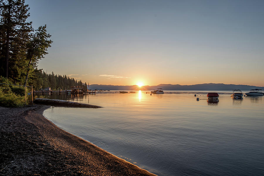 Sunrise Bliss at Lake Tahoe Photograph by Doug Ash