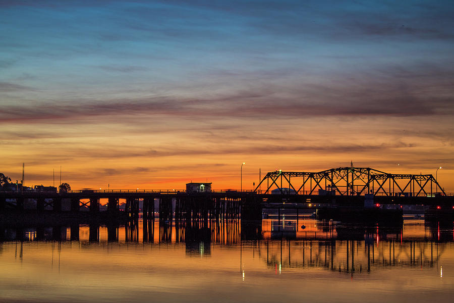 Sunrise By The Bridge Photograph by DiGiovanni Photography