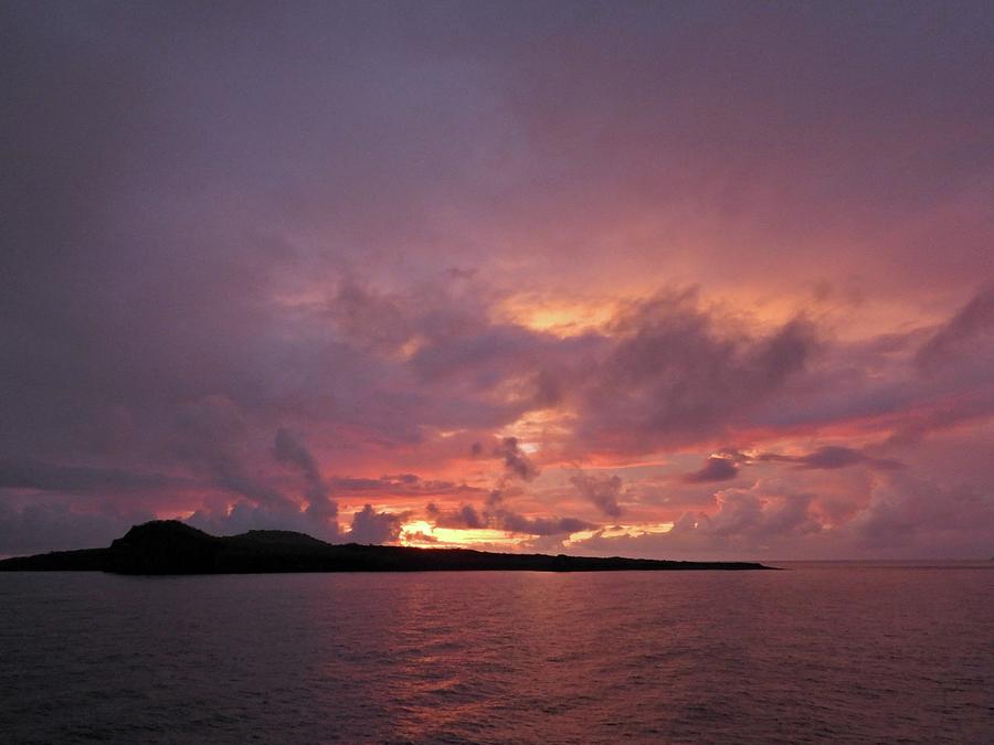 Sunrise Espanola Island Photograph by Jennifer Wheatley Wolf