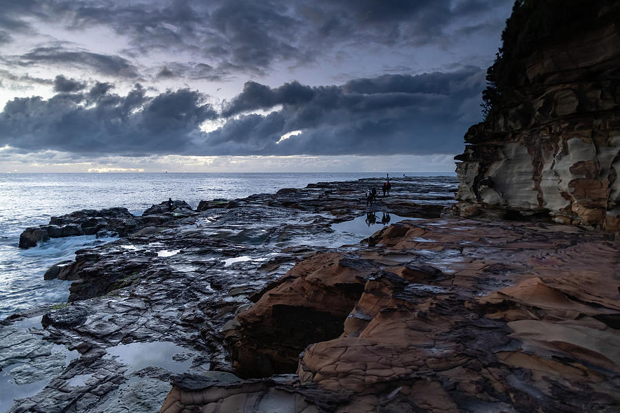 Sunrise from Seaside Rock Platform by Merrillie Redden Sunrise from Seaside Rock Platform by Merrillie Redden