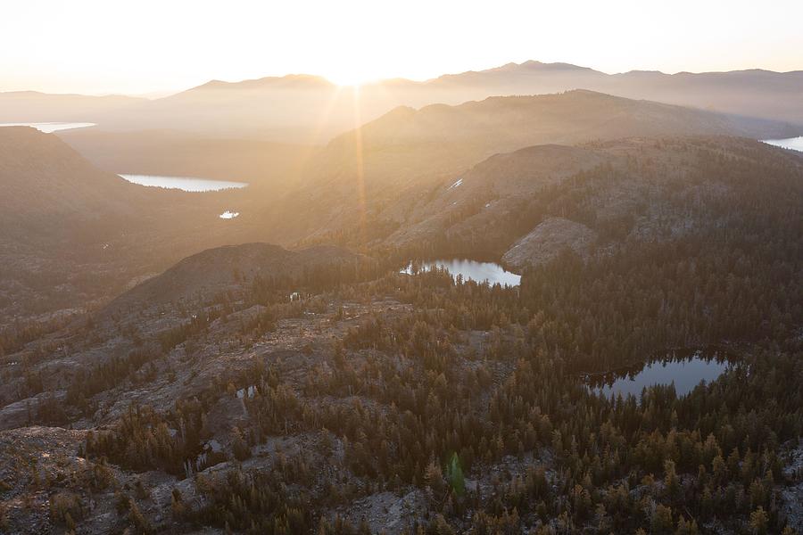 Nature Photograph - Sunrise Illuminates The Desolation by Ethan Daniels