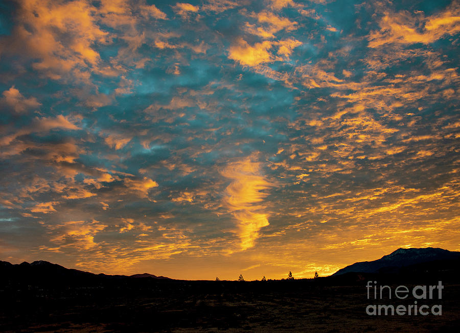 Sunrise in Beaumont CA by Mae Wertz