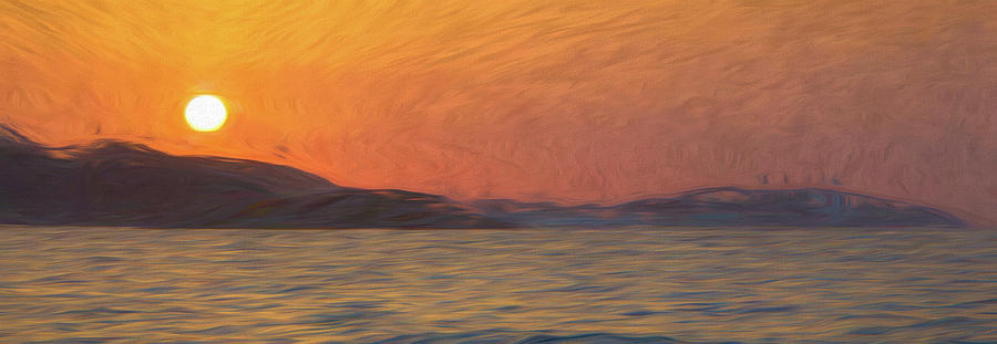 Sunrise in Ibiza Digital Art by Rick Deacon