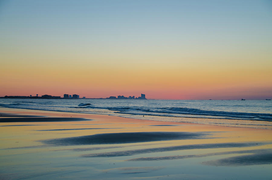Sunrise in New Jersey - Ocean City Photograph by Bill Cannon
