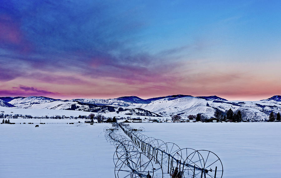 Star Valley Photograph - Sunrise In Smoot, Wy by Barbara Hayton Star Valley Photograph - Sunrise In Smoot, Wy by Barbara Hayton