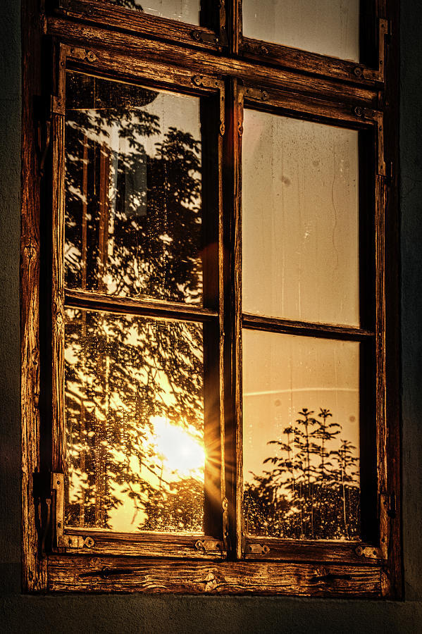 Sunrise in the Window - Romania Photograph by Stuart Litoff