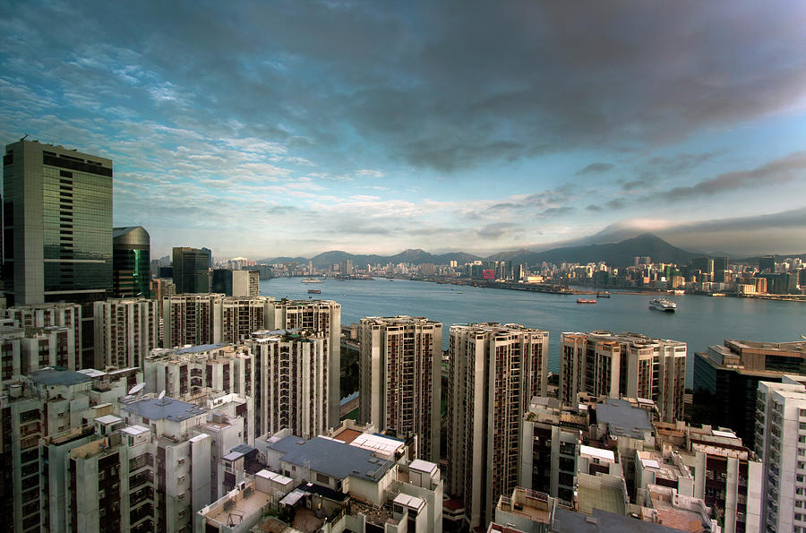 Sunrise Kowloon Bay, Hong Kong Photograph by Nagaraju Hanchanahal Photography