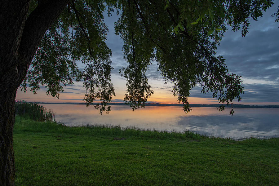 Sunrise Over Cayuga Lake Photograph by Crystal Wightman