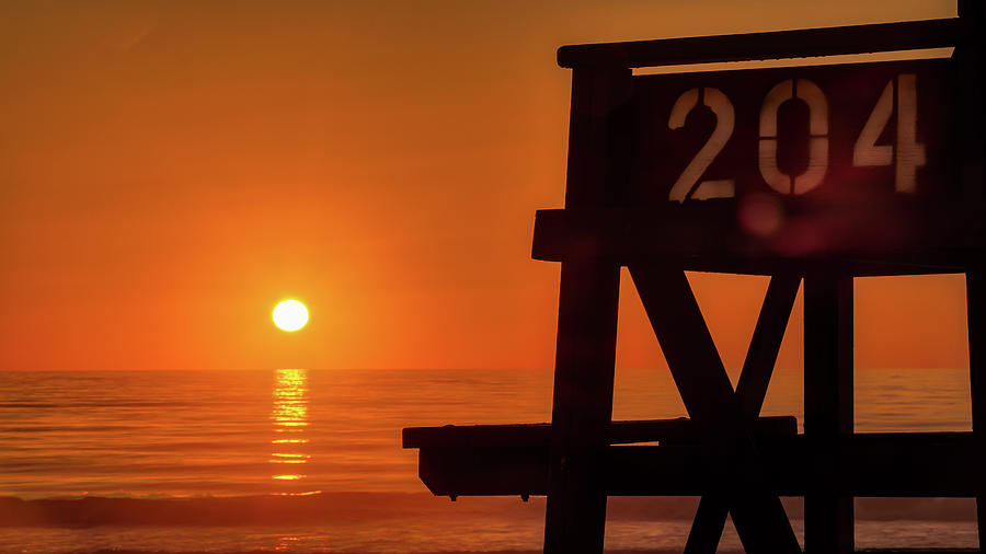 Sunrise Lifeguard 204 Photograph by Dillon Kalkhurst