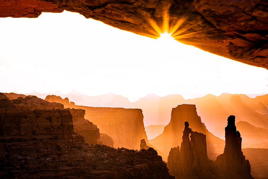 Sunrise @mesa Arch Photograph by Amlan Dutta