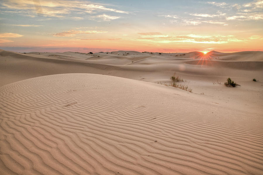 Sunrise Monahans Texas Photograph by Don Champlin - Fine Art America