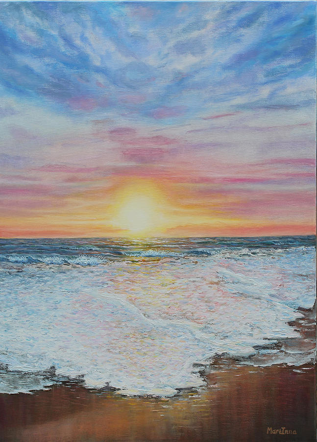 sunrise painting