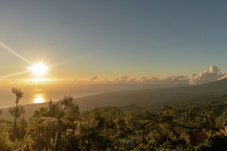 Sunrise of Mt. Batur Photograph by Miles Hitchcock - Fine Art America