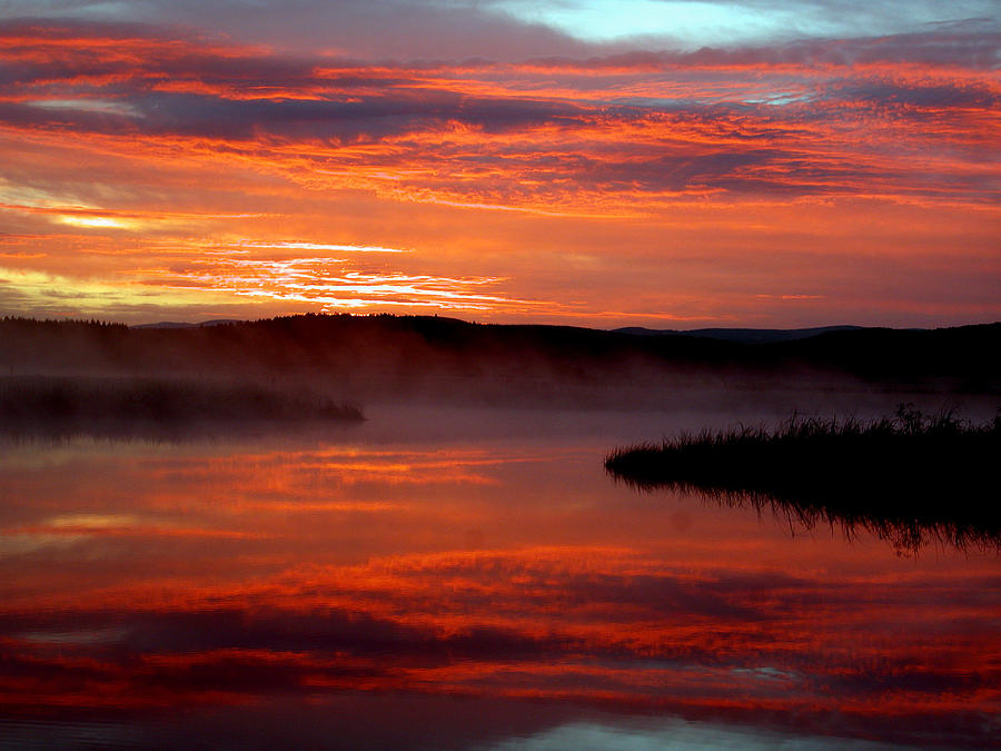 Sunrise-of-seven-star-lake Photograph by Photo By Mirko Liu