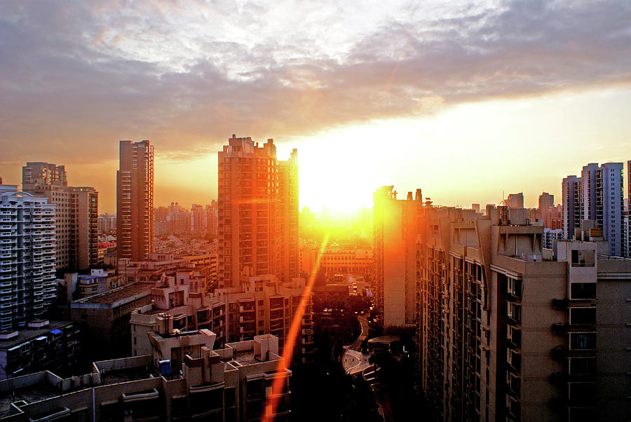 Sunrise Of Today Photograph by Yun Qing Huang