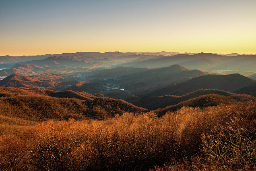 Sunrise on Brasstown Bald Photograph by Aaron White | Fine Art America