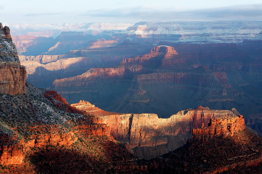 Sunrise On Grand Canyon National Park Photograph by Jlr - Fine Art America