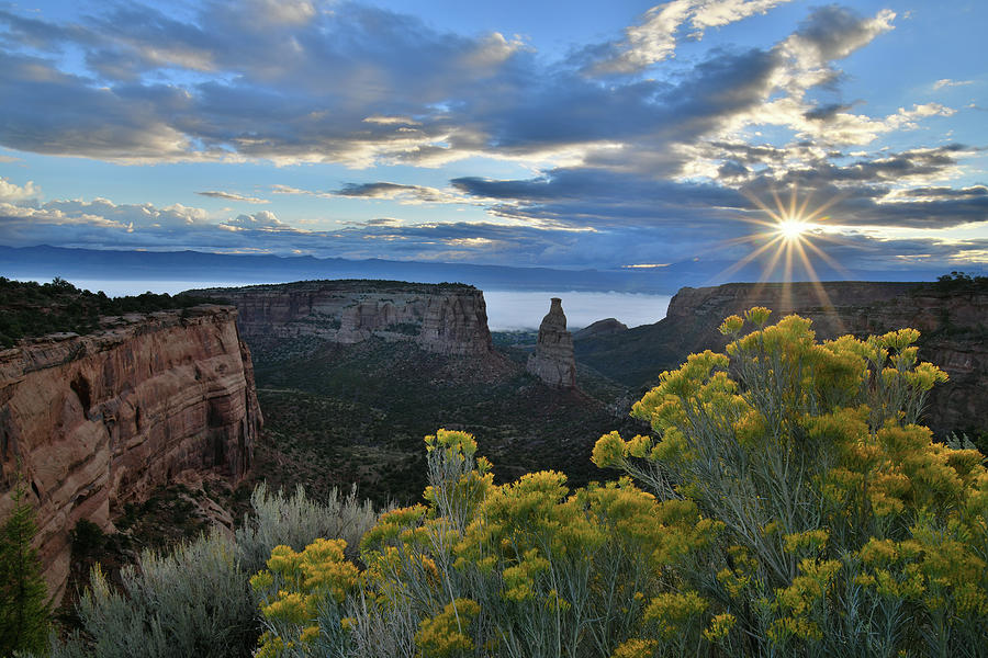 Sunrise on Independence Canyon Photograph by Ray Mathis