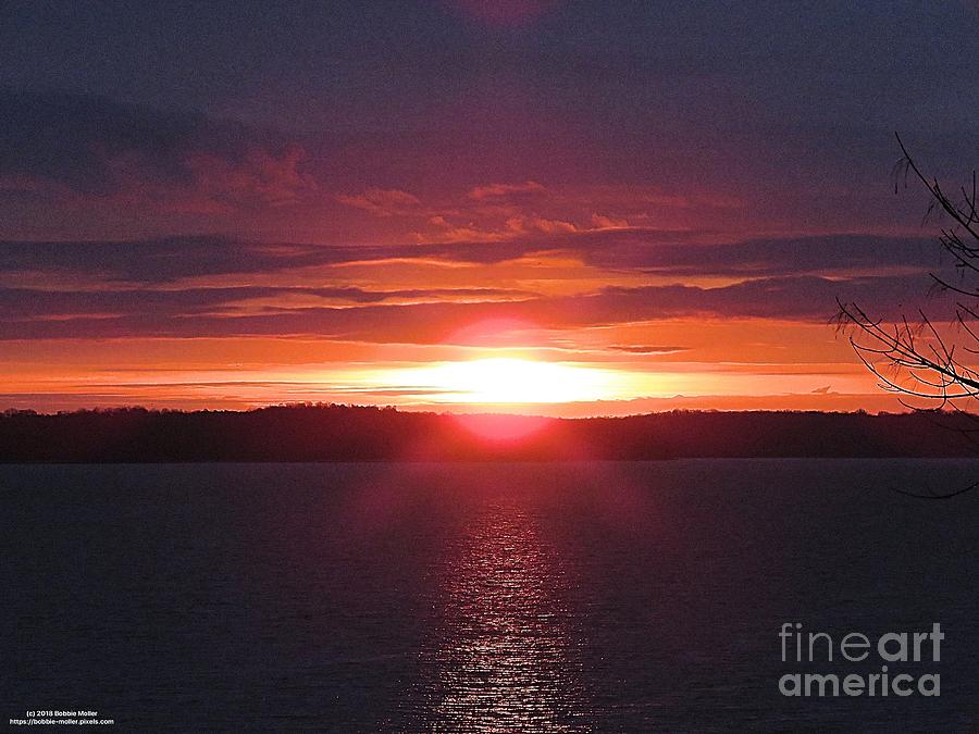 Sunrise On The Lake Photograph