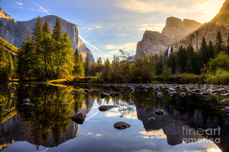 Capitan Photograph - Sunrise On Yosemite Valley Yosemite by Stephen Moehle Capitan Photograph - Sunrise On Yosemite Valley Yosemite by Stephen Moehle