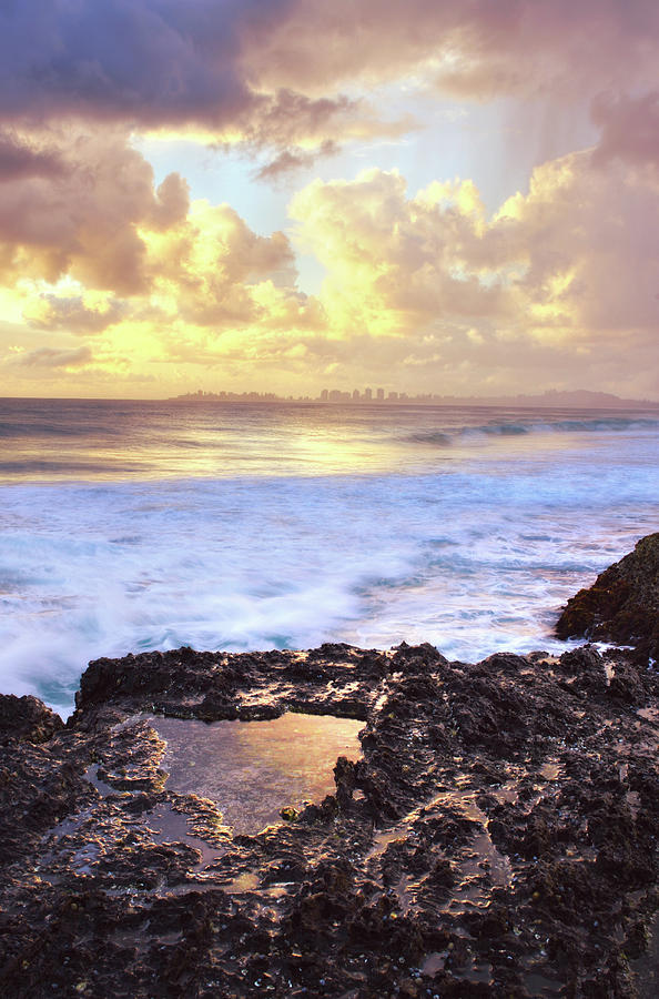 Sunrise Over Coolangatta Photograph by Nancy Branston Sunrise Over Coolangatta Photograph by Nancy Branston