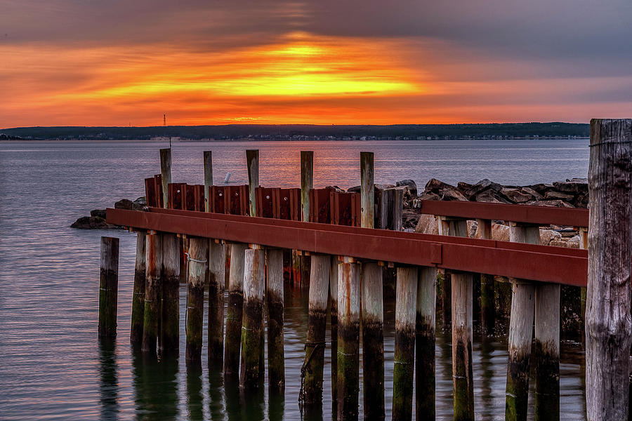 Sunrise Over Cutchogue Harbor Photograph by Donald Lanham Fine Art