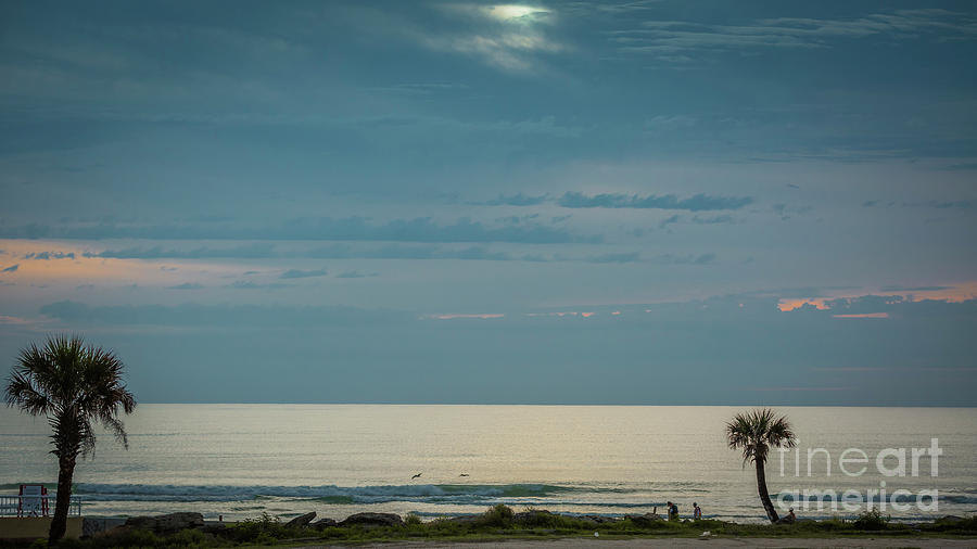 Sunrise over Daytona beach Photograph by Agnes Caruso