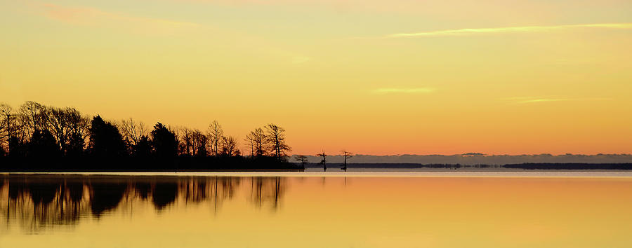 Sunrise Over Lake Photograph by Patti White Photography