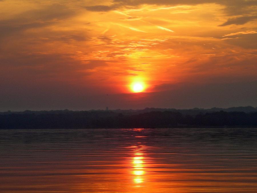 Sunrise Over Mosquito Lake Photograph