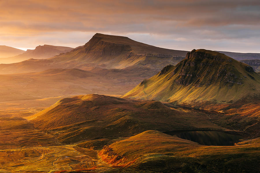 Sunrise Over Quiraing Photograph by Adrian Popan