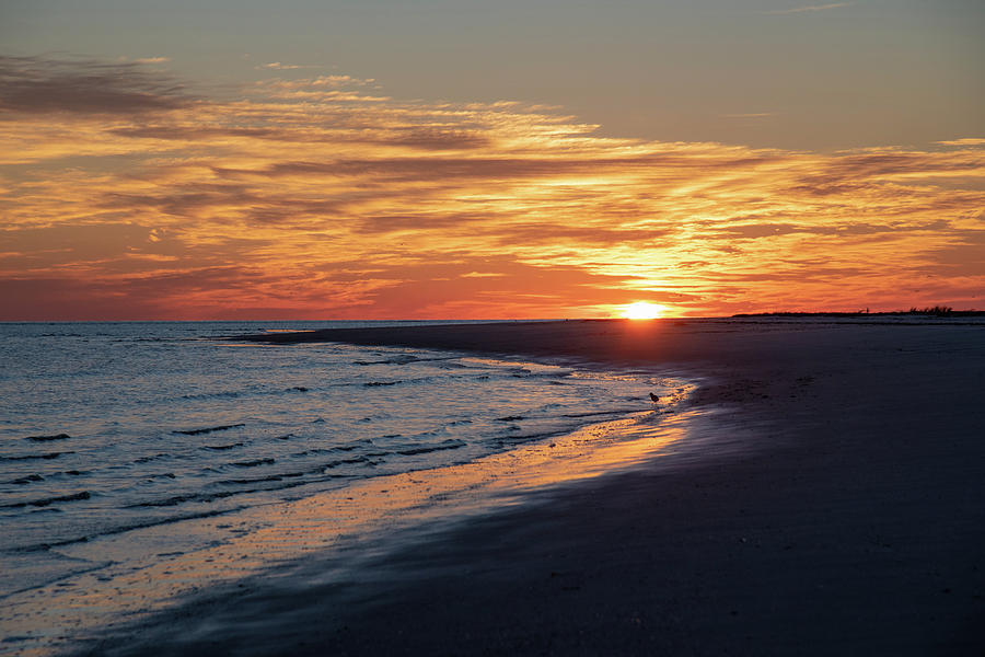 Sunrise Over The Atlantic at Port Royal Sound Photograph by Dennis Schmidt